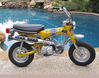 ステッカー デカール ホンダ ダックス ST 70 トレイル CT70K サイド