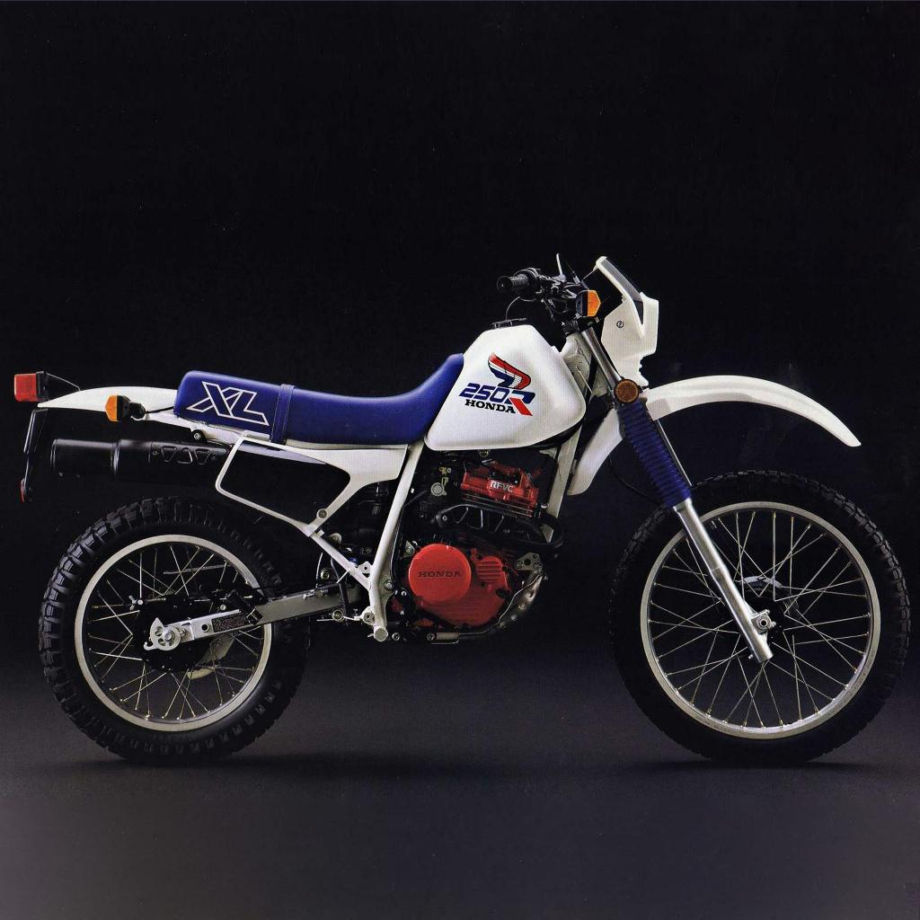 Sticker Decal Honda XL250R XL 250R 1987 Side Cover Fuel Gas Tank