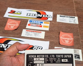 ホンダ Z50 1974 1975 1976 1977 サイドカバー燃料ガスタンク用