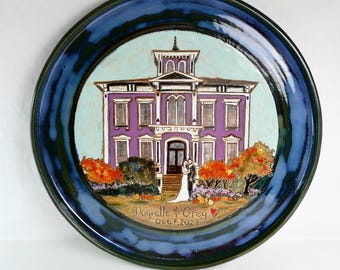WEDDING PLATTER...DESTINATION  Design **Free Shipping**