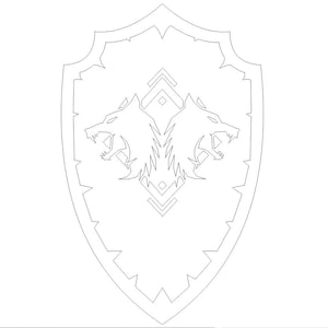 Escudo vikingo de cuero hecho a mano: diseño personalizado