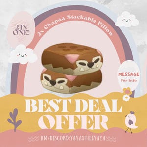 2x Chapaa Stackable Pillow