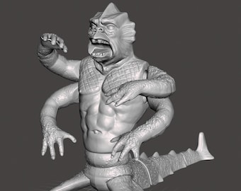 Clash of the Titans Kraken figure. UNPAINTED/UNFINISHED KIT