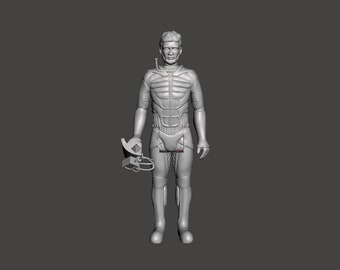 Vintage Dune movie, custom Stilgar Fremen action figure. Kenner style 3.75", 1/18 articulated figure kit model. UNPAINTED KIT