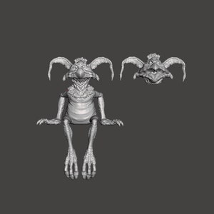 Star Wars Salacious Crumb V2 Jabba&#39;s Palace, 3D printed custom model figure kit (unpainted/unassembled).