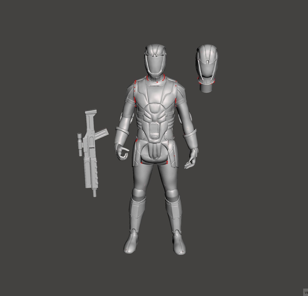 Star Wars Sith Trooper, 3D Printed Custom Model Figure Kit (unpainted ...