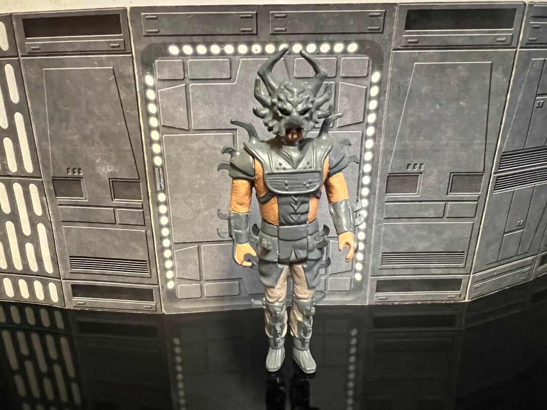 Handmade Vintage Star Wars Darth Krayt, Comic Custom Action Figure 3.75 ...