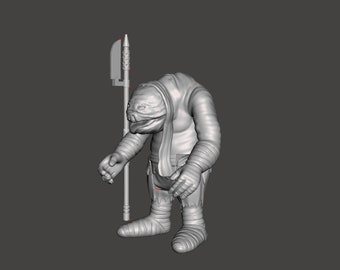 Star Wars Hermi Odle Jabba's Palace, 3D printed custom model figure kit (unpainted/unassembled).