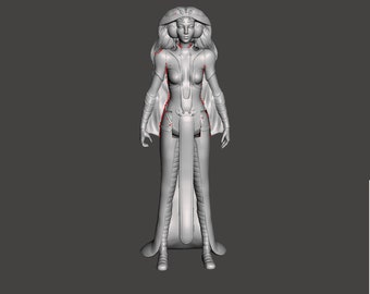 Star Wars, The Clone Wars, Mortis The ones, Daughter, 3D printed custom action figure kit.
