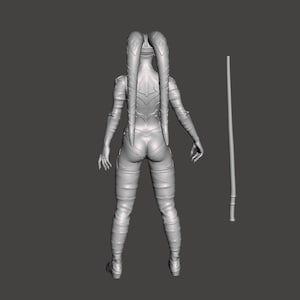 Star Wars Darth Talon Nude, Naked Legacy Comic, 3D Printed Custom Model