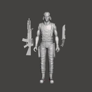Predator Alien Film Billy Vintage Style Actionfigur. Kenner style 9 cm, 1/18 gegliederte Figur
