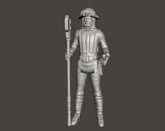 Star Wars Taym Dren-Garen Jabba's Palace Sailbarge, 3D printed custom model figure kit (unpainted/unassembled).