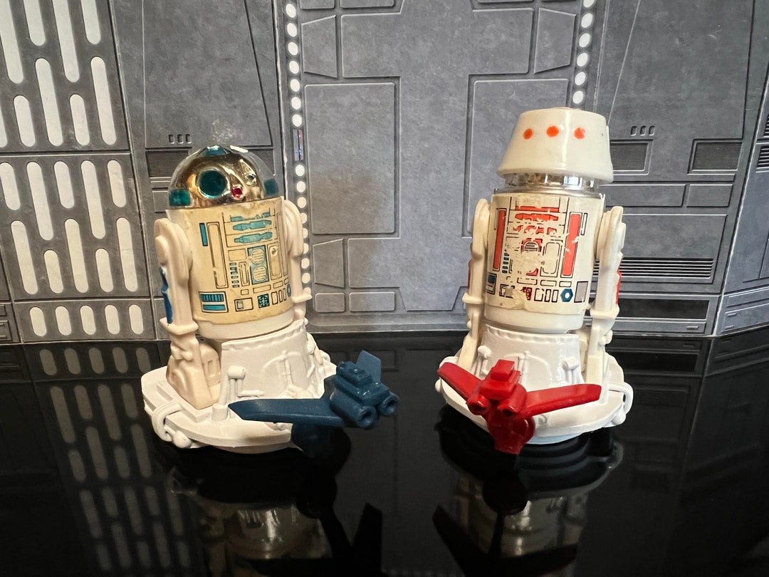 Vintage Star Wars DROIDS R2D2 Hopper, Speeder companion Droid, 3D