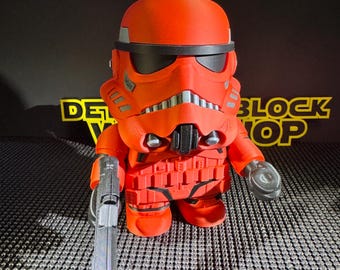 0103 Sith Stormchunker – Star Wars Stormtrooper Chunker Figurine | 3D Printed Collectible | Geeky Gift for Sci-Fi Fans
