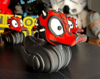 Star Wars inspired Darth Maul 3D printed Duck for your Jeep
