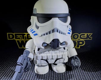 0101 Stormchunker – Star Wars Stormtrooper Chunker Figurine | 3D Printed Collectible | Geeky Gift for Sci-Fi Fans