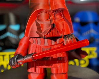 0121 Chunk Vader "Revenge Of The JEDI" – Darth Vader-Inspired Chunker Figurine | 3D Printed Star Wars Collectible | Geeky Gift for Sith Fans