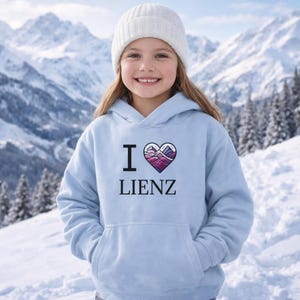 I Love Lienz Kids Hoodie