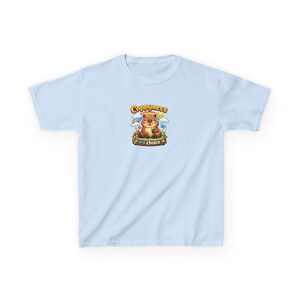 Cappyness ist eine Wahl Capybara Tee | Kinder Baumwoll T-Shirt Bild 9