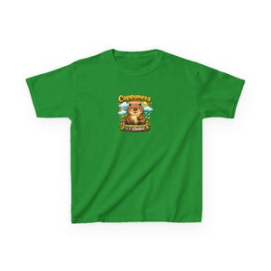 Cappyness ist eine Wahl Capybara Tee | Kinder Baumwoll T-Shirt Bild 8