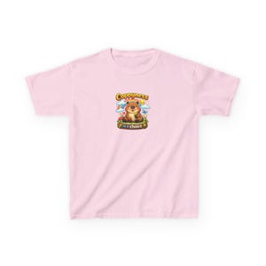 Cappyness ist eine Wahl Capybara Tee | Kinder Baumwoll T-Shirt Bild 11