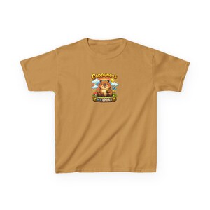 Cappyness ist eine Wahl Capybara Tee | Kinder Baumwoll T-Shirt Bild 5