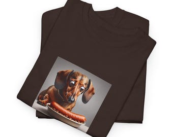 Funny Dachshund Tee: Sarcastic Weiner Dog Graphic T-Shirt