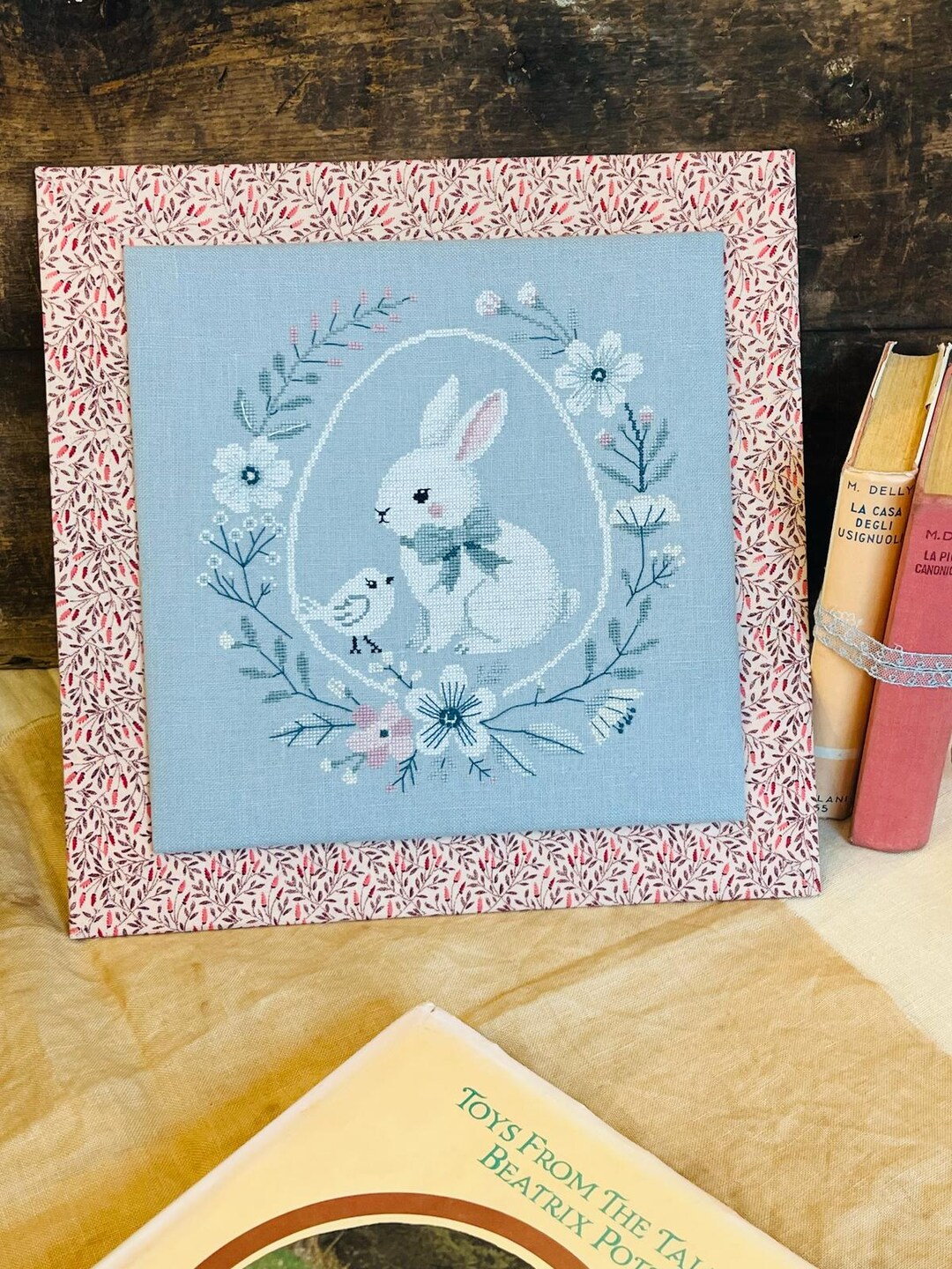 Easter Bunny| Cross Stitch Pattern PDF | Embroidery Design - Etsy