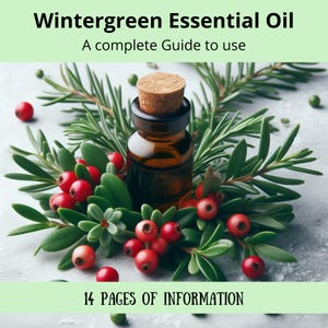 Wintergreen essential oil | Complete guide to essential oil | Properties | Aromatherapy | How to use essential oils to improve health