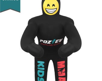 Muñeco de lucha para niños de 3 pies sin relleno para entrenamiento de MMA, BJJ y Jiu Jitsu