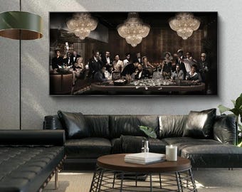 Godfather Pop Stars Figure Modern Art Paintings on the Wall Art Movie Star Collection Art Pictures Room Decoration