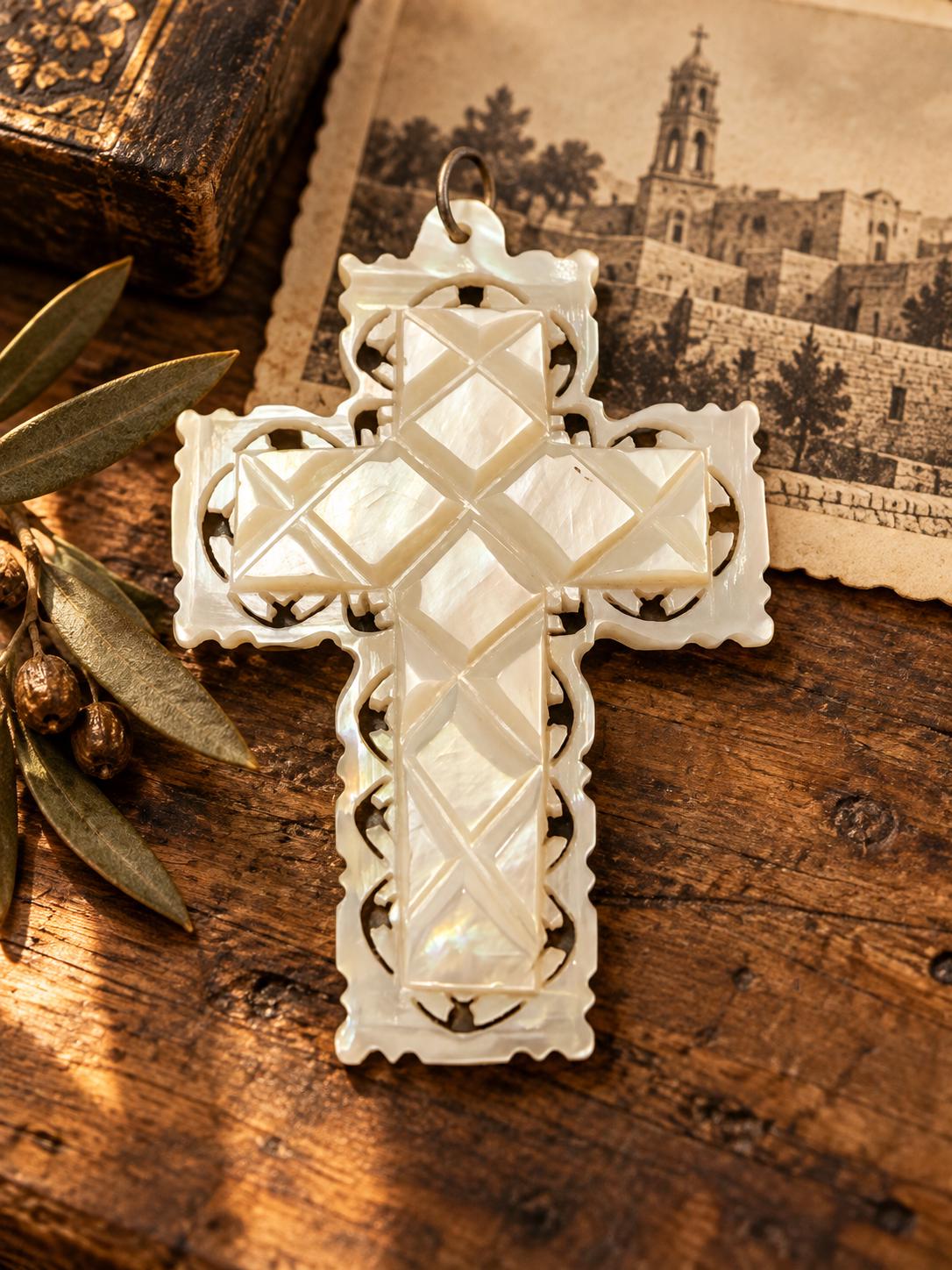 1930s Cross Necklace - Etsy