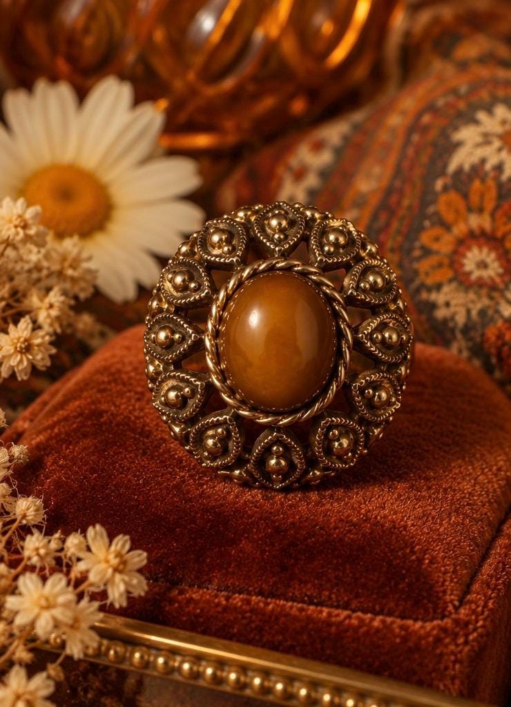 Vintage Poison Ring - Etsy