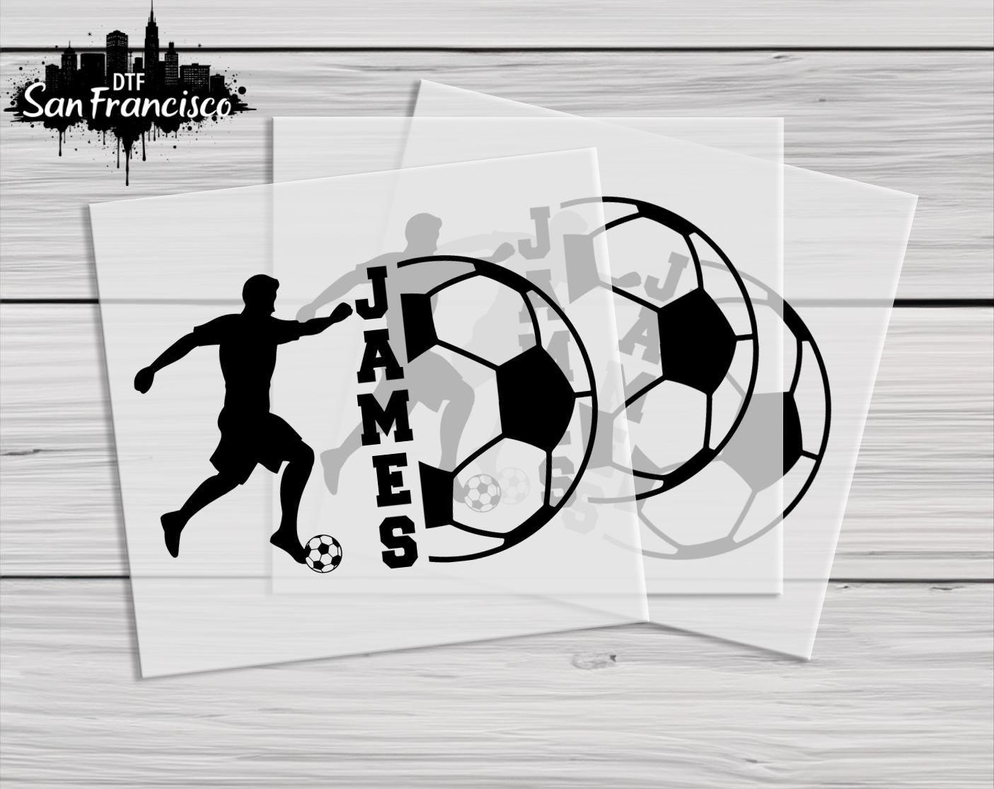 Personalized Name Soccer Dtf Transfers, Game Day Shirt Ready For Press, Soccer Mom Dtf Heat Transfers,Soccer Name Lover Gift Decal For Shirt