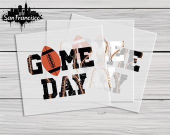 Game Day Football Gifts Dtf Transfers, Football Game Day Ready For Press, Football Lovers Gift Dtf Transfer,Gameday Gifts Dtf Heat Transfers