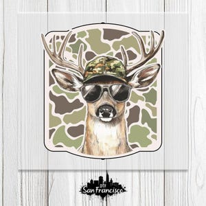 OTVEE Cute Deers Sunglasses Bag Eyeglass Case Large Soft PU Leat 並行輸入品 Deer With Sunglasses - Etsy