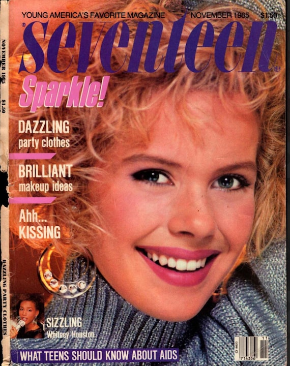 Digital Download of Seventeen Magazine November 1985 - Etsy