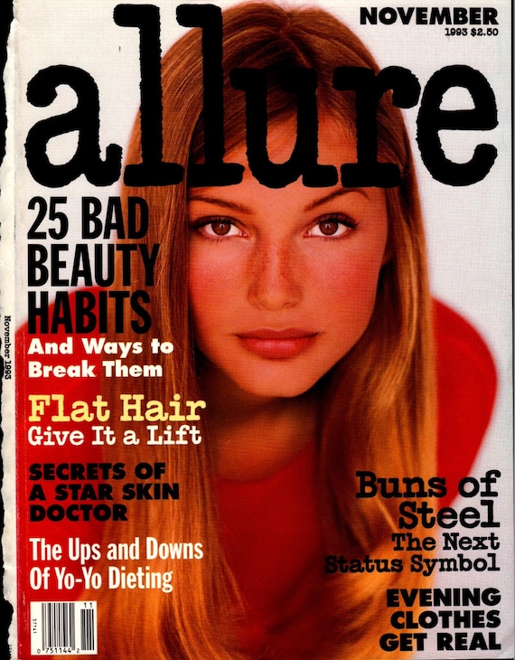 Digital Download of Allure Magazine November 1993 - Etsy