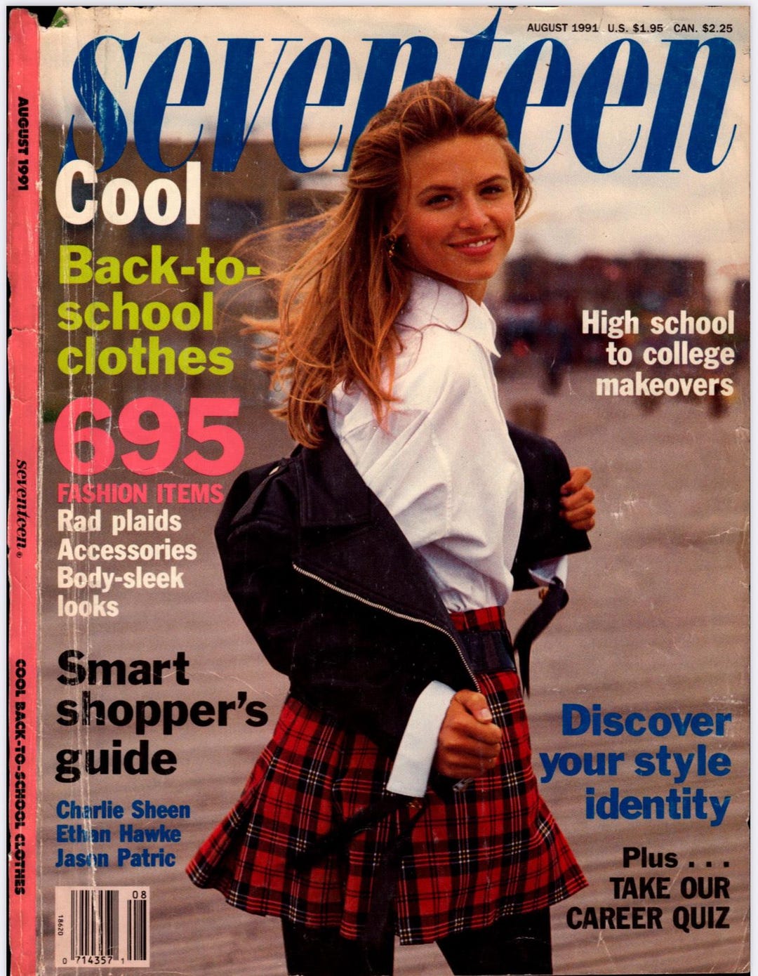 Digital Download of Seventeen Magazine August 1991 - Etsy