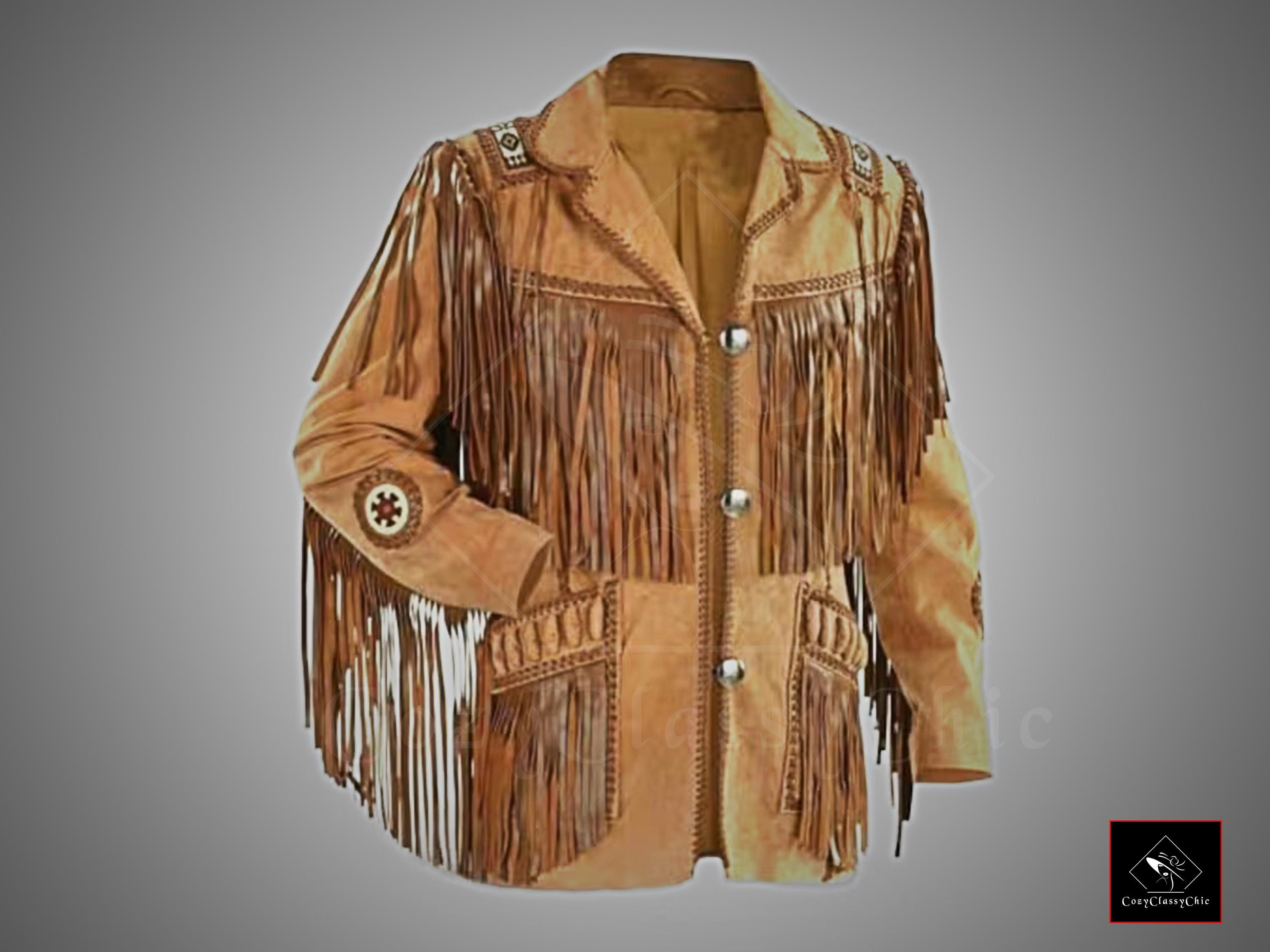 ジャケット・アウター 80s vintage western tailored jacket 80s Western Style Leather Shirt Jacket | L - Lucky Vintage