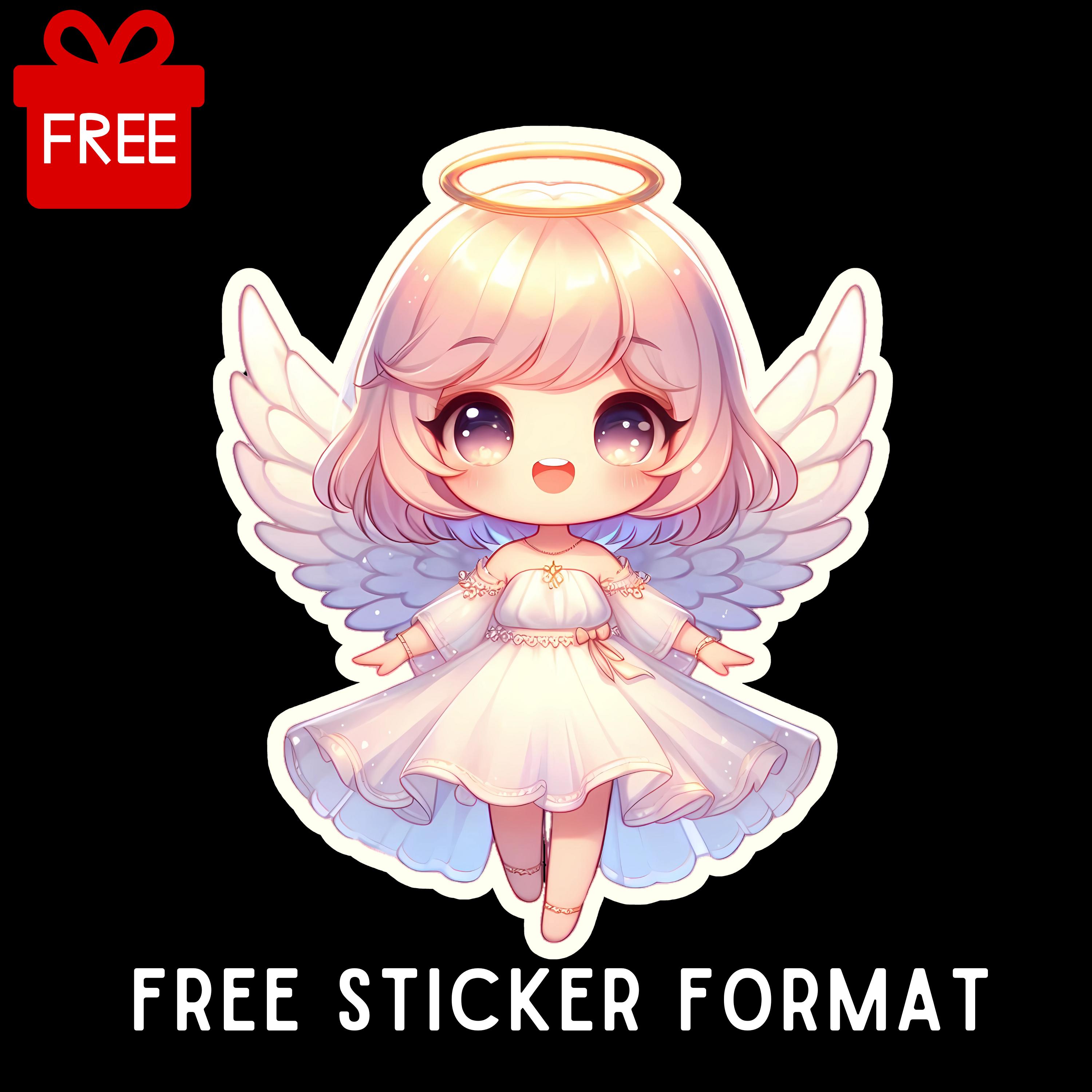 Angel Chibi Doll Png, Angel Png, Angel Png Designs, Chibi Style, White ...