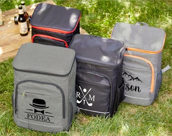 Mochila térmica personalizada para padrinos de boda, mochila térmica para almuerzo personalizada, regalo para padrinos de boda, mochila térmica para senderismo, nevera para cerveza de golf, regalo para él