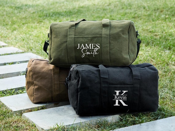 Groomsman Duffle Bags,Personalized Weekender Bag For Man,Custom Travel Bag, Best Man Gift,Wedding Party Gift For Him,Bachelor Party Favors.