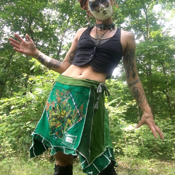 TMNT Circle Skirt by Planet Retro (Sm, Med & Lge)
