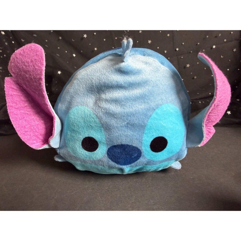 Peluche pequeño de Stitch Tsum Tsum de Disney, 18 cm, Lilo & Stitch, azul imagen 1