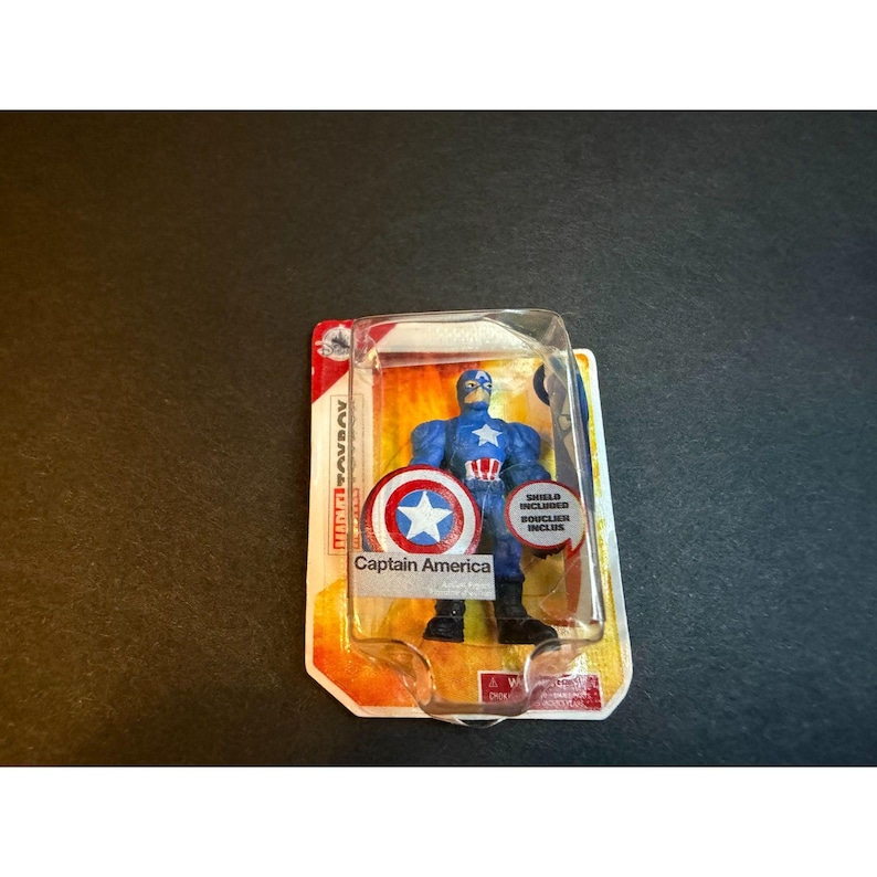Kapten Amerika Actionfigur Mini Märken Disney Store Marvel bild 1