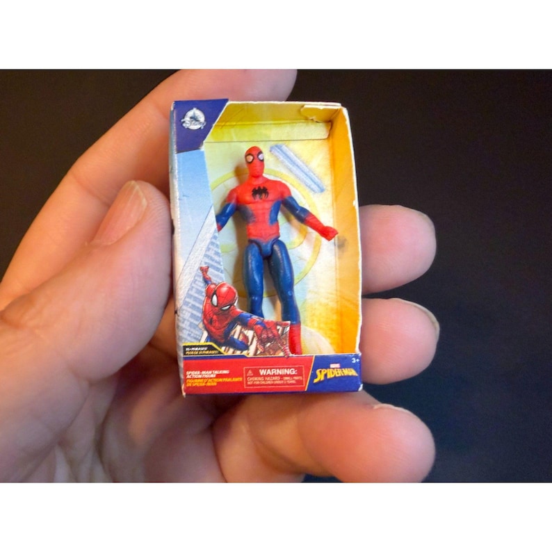 Spider-Man Mini Brands Disney Store Marvel Action Figure image 1