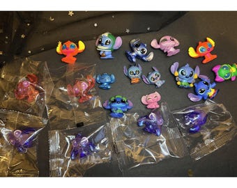 Disney Doorables Stitch Bundle Angel Glow & Translucent Lot