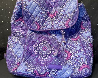 Vera Bradley-limes up Floral-backpack/campus/tech Washable  display picture 3