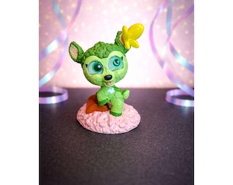 Disney Doorables Bambi In Full Bloom Figure Green Deer Flower Series